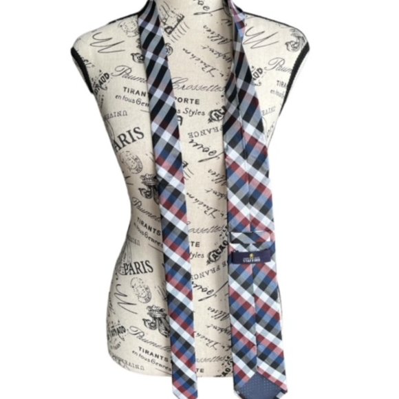 Stafford 100% Silk tie. - Picture 2 of 2